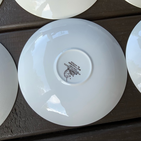 Vintage 1960s Wedgwood Pink Hope Teacups Saucers England Floral Rose Cottagecore - Picture 7 of 11